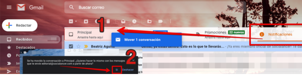 Gmail Bandeja Principal