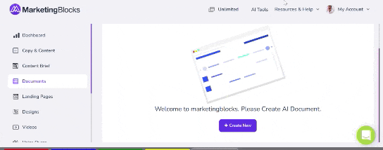 MarketingBlocks. Demo Asistente Comprimido